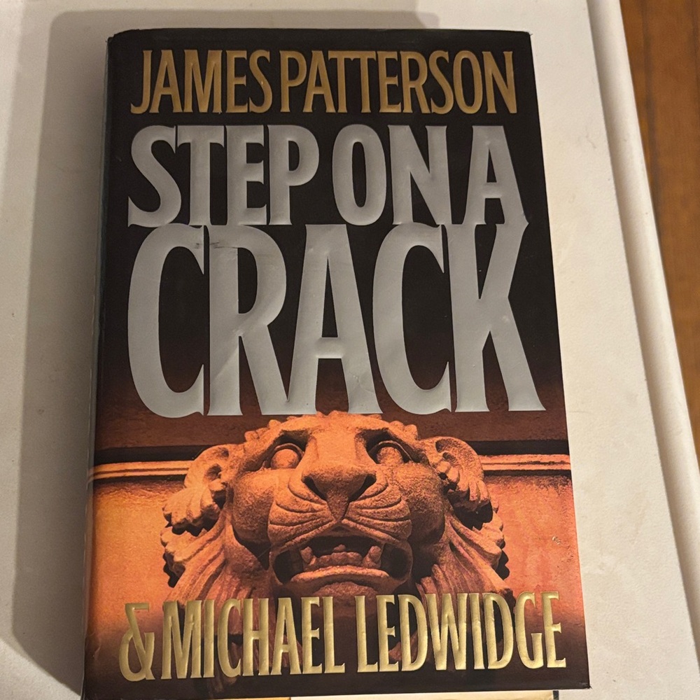 'Step on a Crack' Hardcover Book